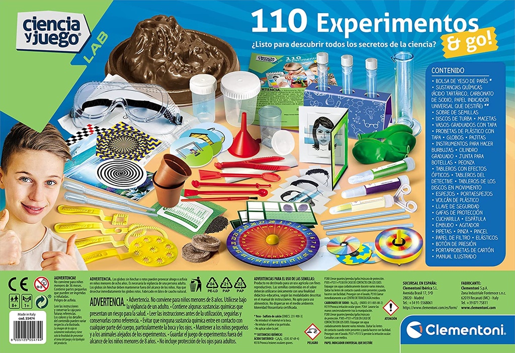 110 EXPERIMENTOS