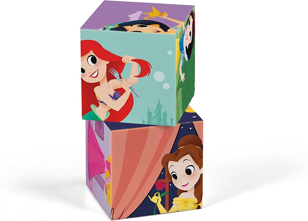 12 CUBOS PRINCESAS
