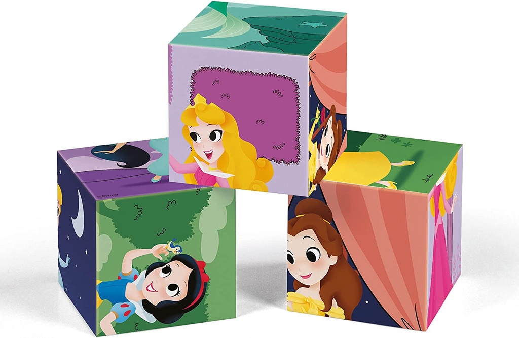 12 CUBOS PRINCESAS