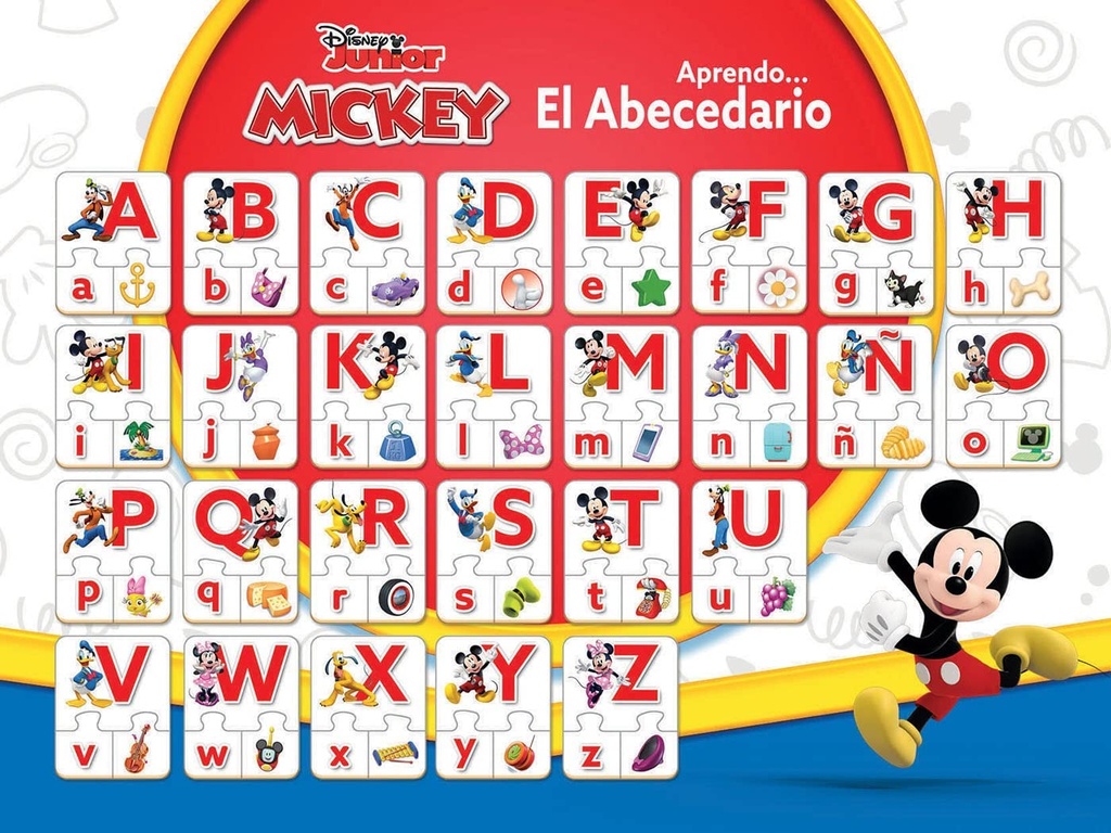 ABECEDARIO MICKEY & FRIENDS
