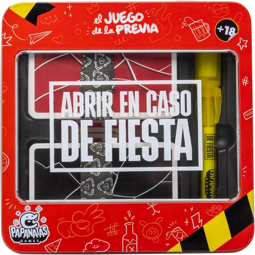 ABRIR EN CASO DE FIESTA