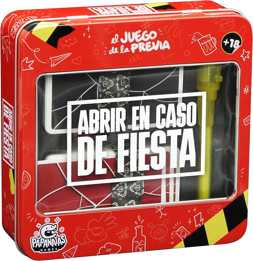 ABRIR EN CASO DE FIESTA