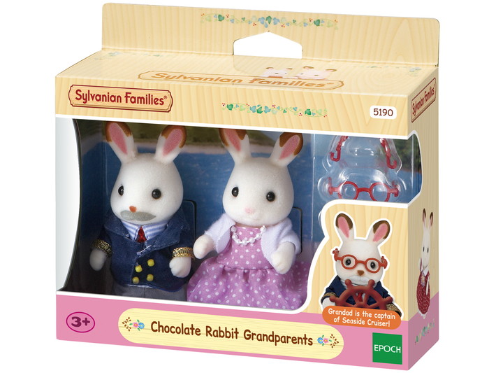 ABUELOS CONEJOS CHOCOLATE SYLV