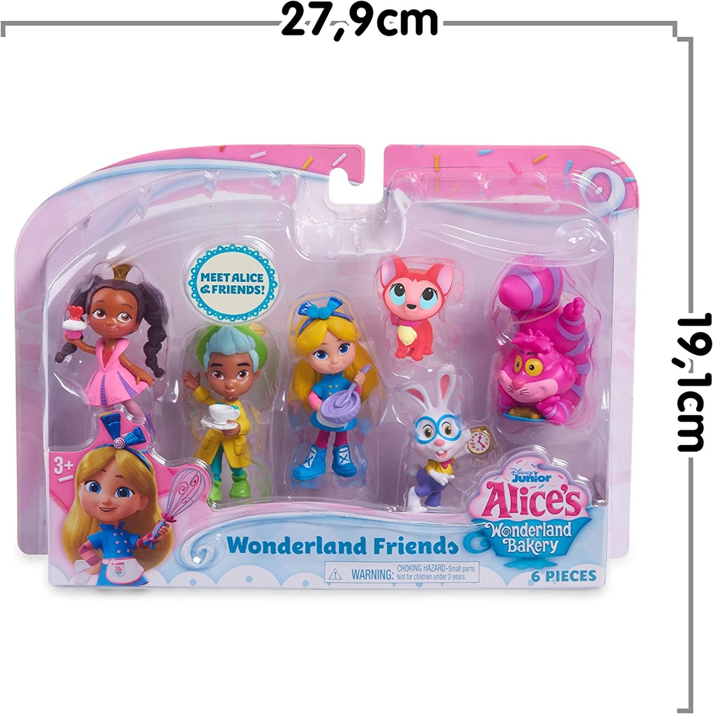 ALICIA PACK 6 FIGURAS