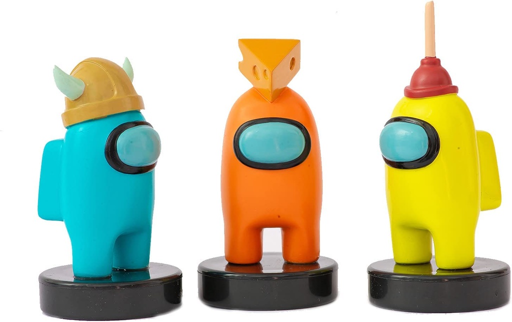 AMONG US-FIG.C/SELLO (PACK 3)