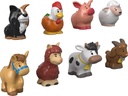 ANIMALES GRANJA (PACK 8) F.P.