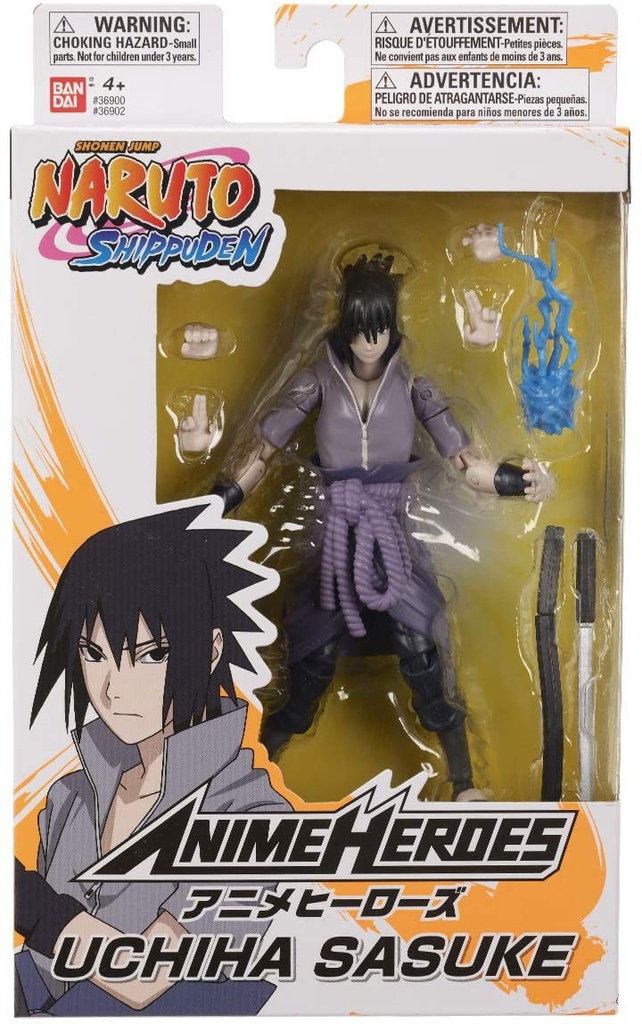ANIME HEROES NARUTO-SASUKE