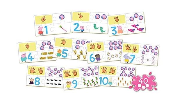 APRENDO NUMEROS PEPPA PIG