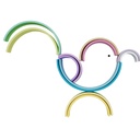ARCO IRIS x12 COLORES PASTEL