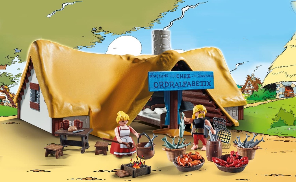 ASTERIX:CABAÑA ORDENALFABETIX