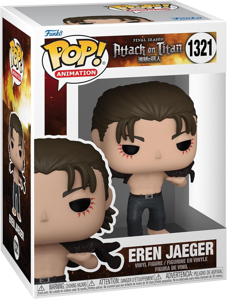 ATTACK TITANS-POP EREN JAEGER