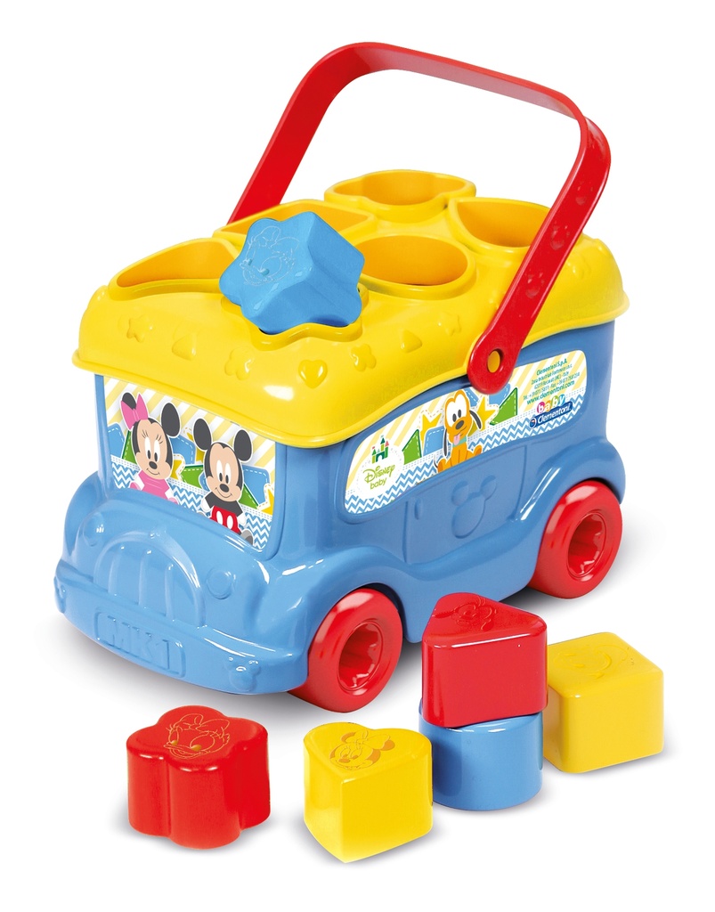 AUTOBUS FORMAS/COLORES MICKEY