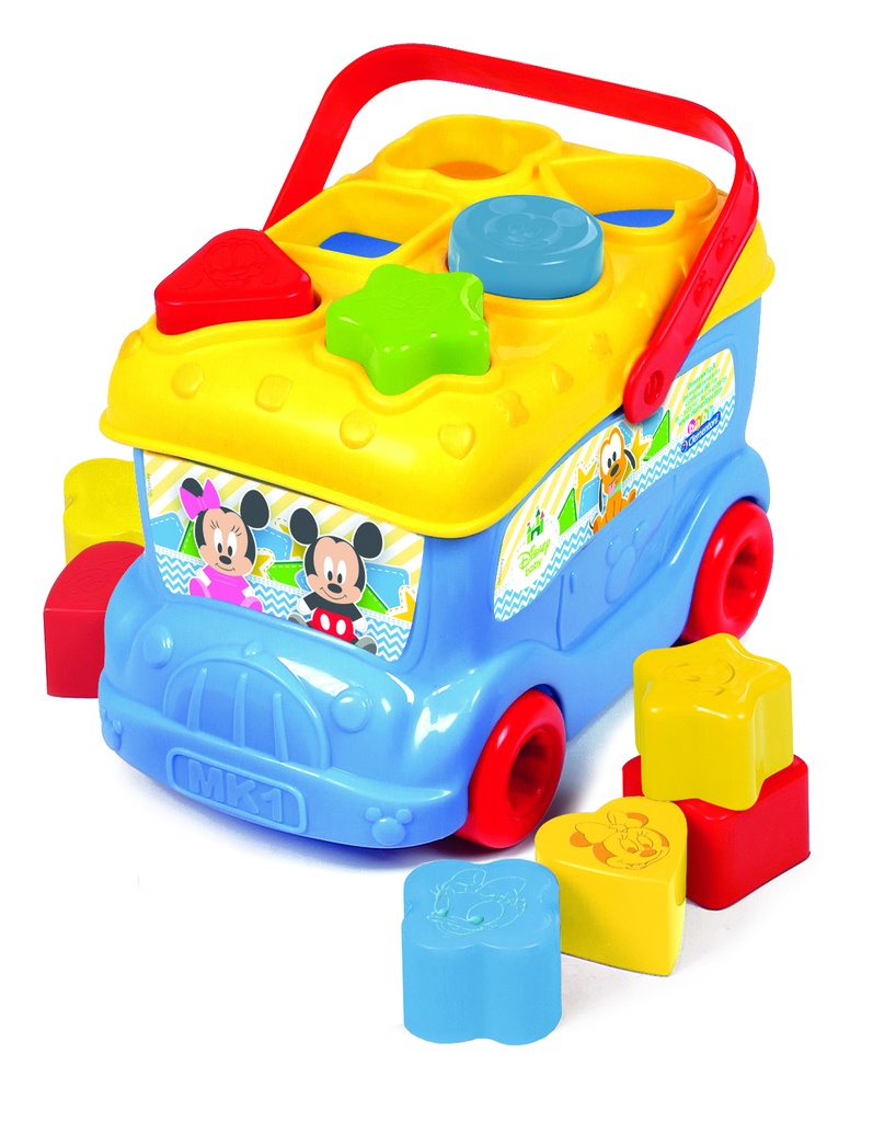 AUTOBUS FORMAS/COLORES MICKEY