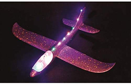AVION PLANEADOR LUZ LED