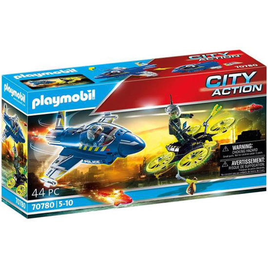 AVION POLICIA PERSECUCION DRON