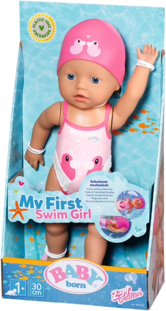 BABY BORN NADADORA 30 CM.                                                  