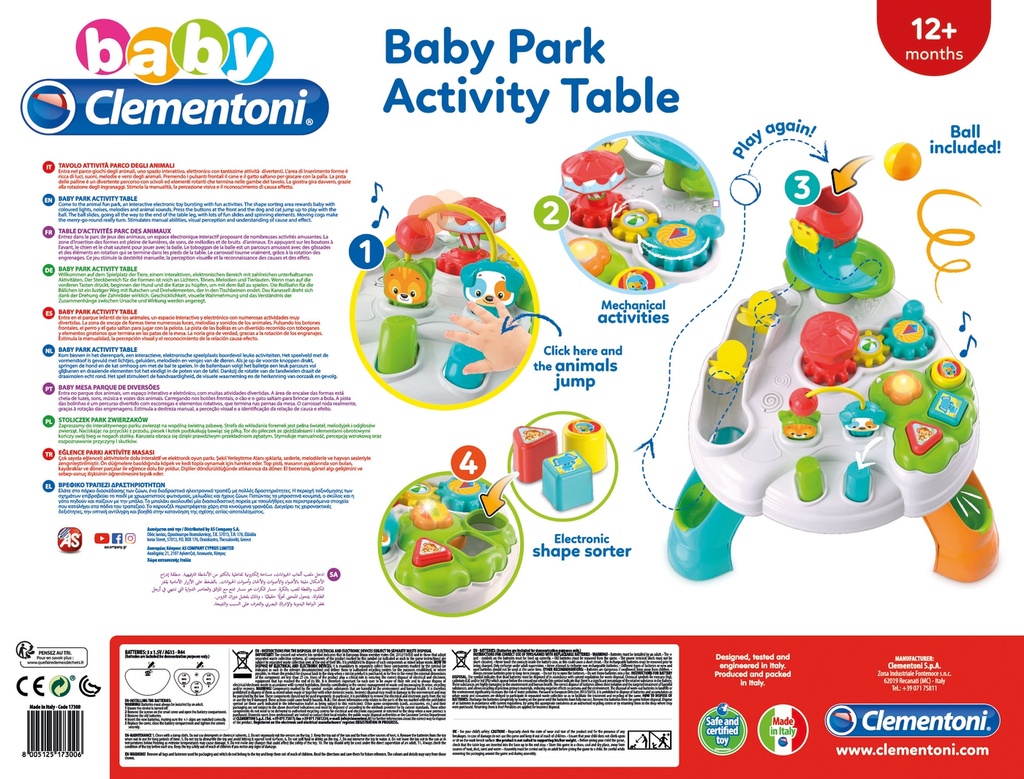 BABY PARK MESA ACTIVIDADES