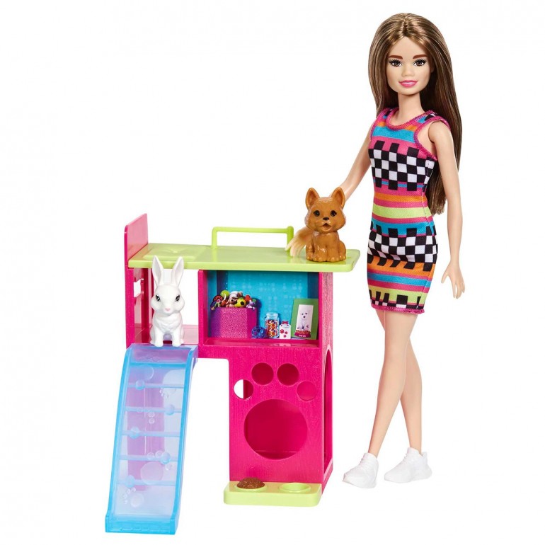BARBIE C/MASCOTAS