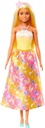 BARBIE PRINCESA C/FALDA AMARILL