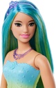 BARBIE PRINCESA C/FALDA AZUL