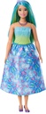 BARBIE PRINCESA C/FALDA AZUL