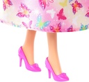 BARBIE PRINCESA C/FALDA ROSA