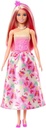 BARBIE PRINCESA C/FALDA ROSA