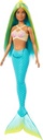BARBIE SIRENA COLA TURQUESA