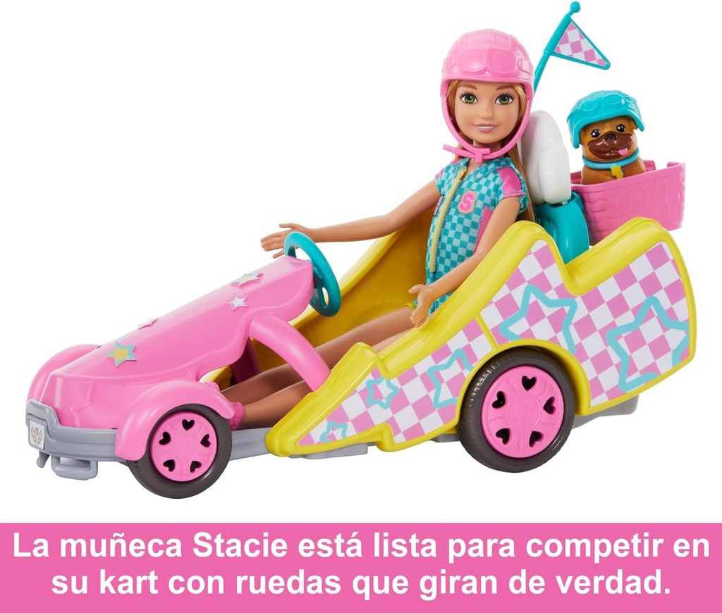 BARBIE STACIE AL RESCATE C/KART
