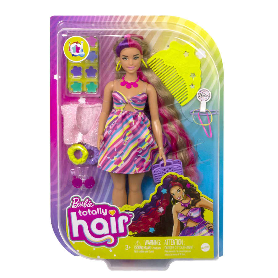 BARBIE TOTALLY HAIR FLOR