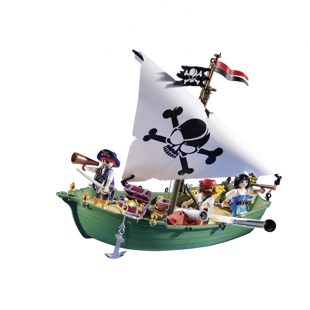 BARCO PIRATA C/MOTOR