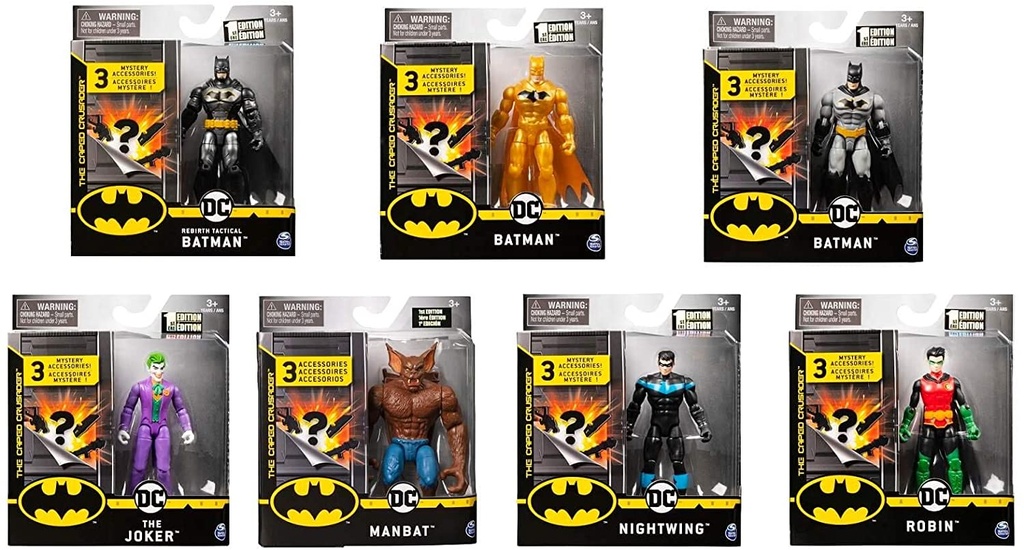 BATMAN FIGURAS 10 CM. SURT.