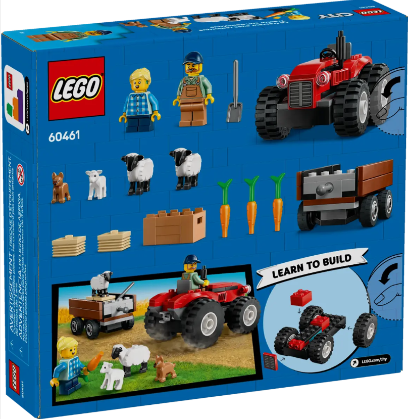 TRACTOR C/REMOLQUE Y OVEJA
