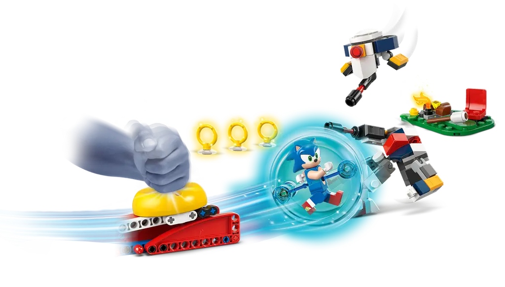 BATALLA DE SONIC EN LA HOGUERA