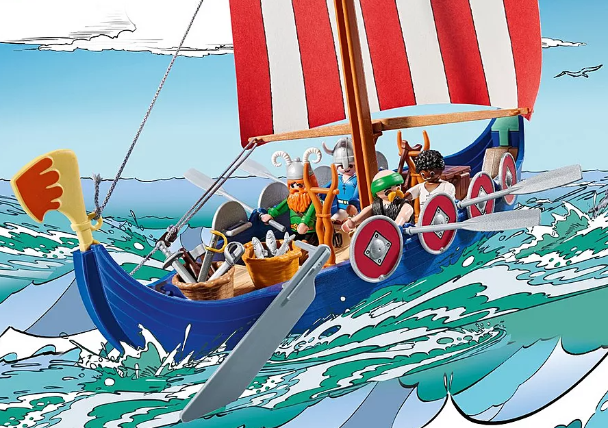 ASTERIX BARCO PIRATA