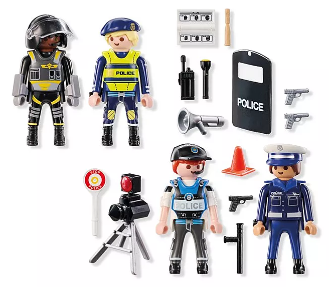 SET FIGURAS POLICIA