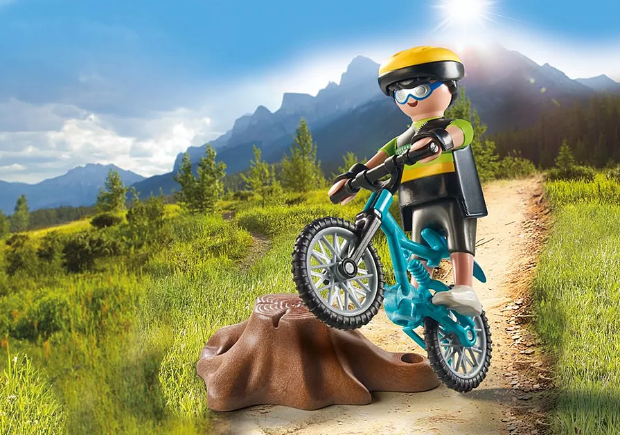 CICLISTA DE MONTAÑA