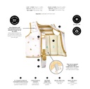 CHALECO APRENDIZAJE BEIGE