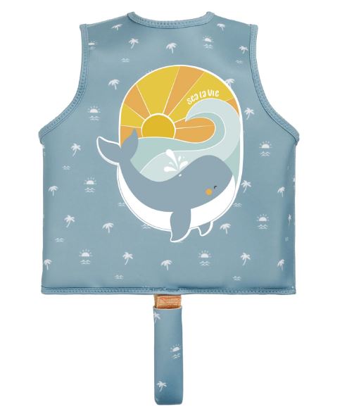 CHALECO PRENDIZAJE AZUL