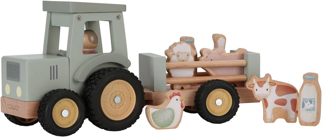 TRACTOR C/TRAILER PEQ.GRANJA
