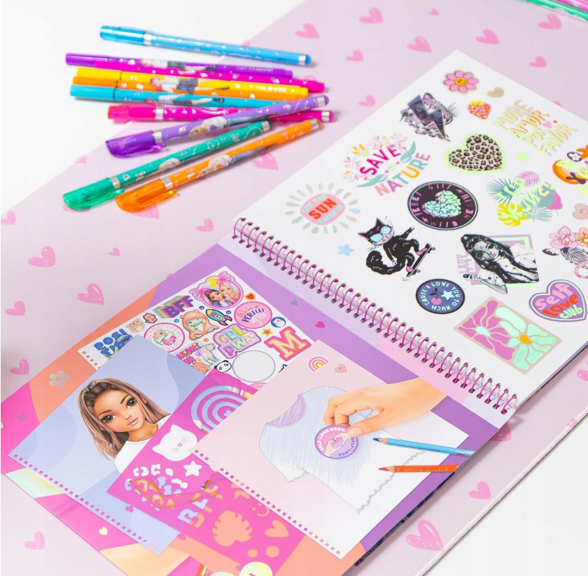 CUADERNO COLOREAR T-SHIRT DESIGNER
