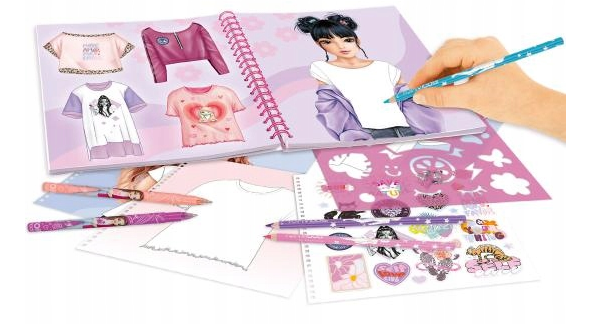 CUADERNO COLOREAR T-SHIRT DESIGNER