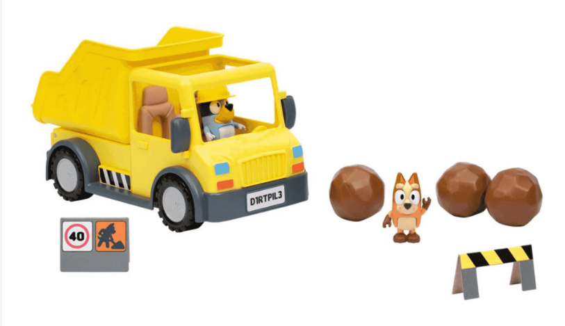 BLUEY CAMION VOLQUETE