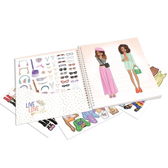 CUADERNO DRESS ME UP TOP MODEL