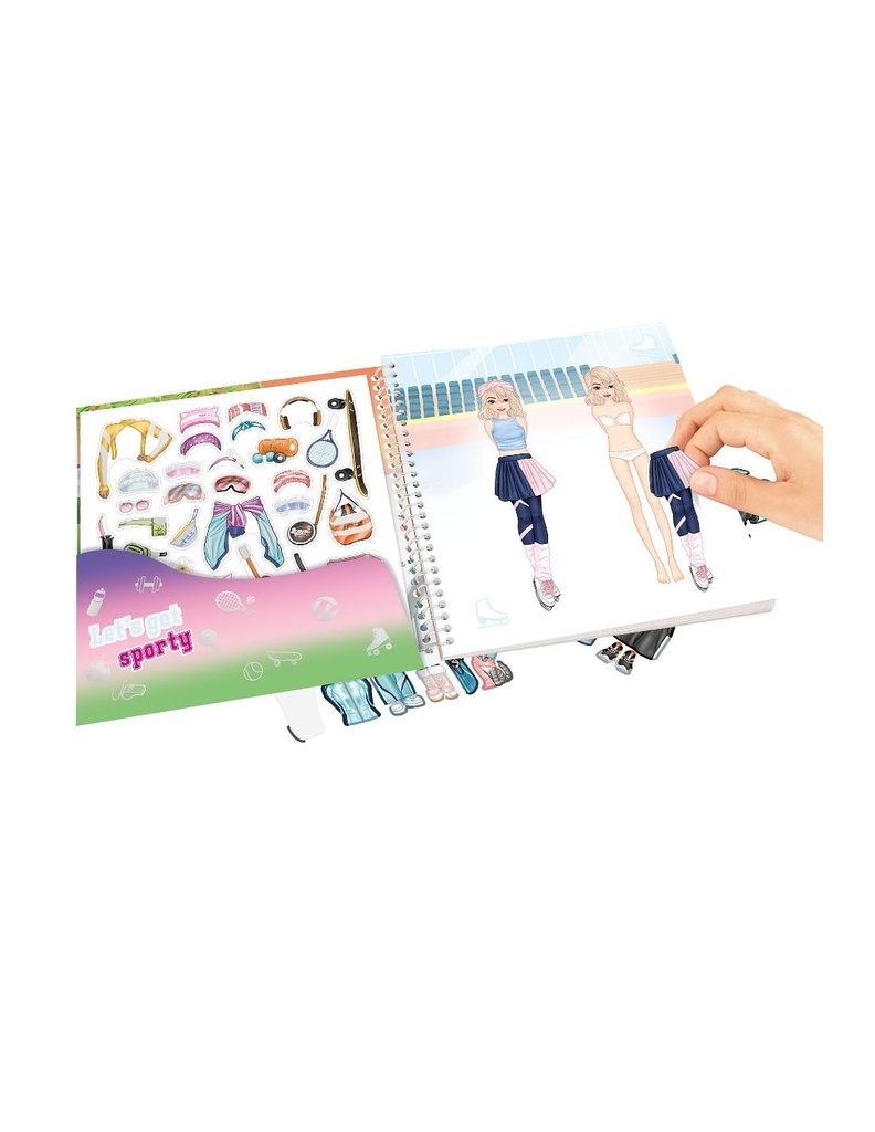 DRESS ME UP STICKERBOOK SPORTS