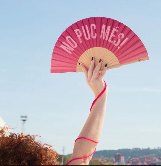 ABANICO "NO PUC MÉS"