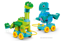 DINOSAURIOS SOBRE RUEDAS 3en1
