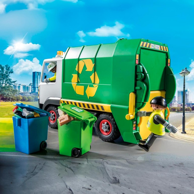 CAMION DE RECICLAJE