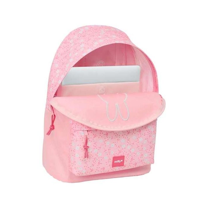 MOCHILA P/PORTATIL MIFFY FLORES