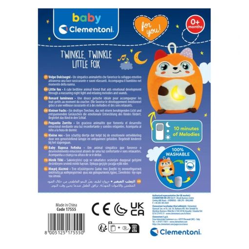 ZORRITO LUMINOSO TWINKLE TWINKLE